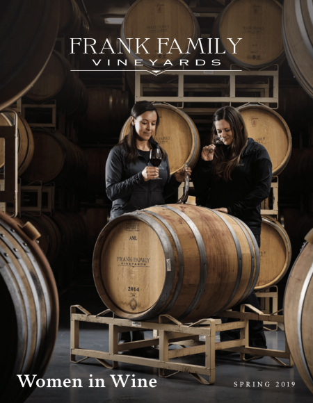 Frank Family Vineyards Magazine Cover Spring 2019