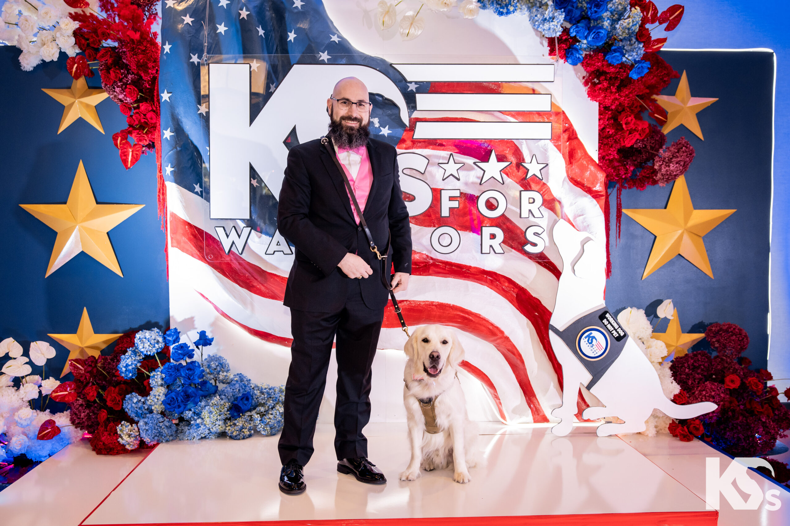 K9's for Warriors 1000th veteran with sponsored service dog, Frankie.