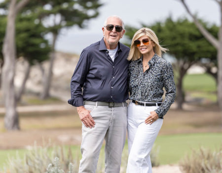 Rich and Leslie Frank at Pebble Beach